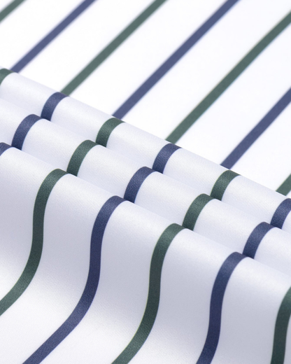 Sezze | White Striped Dress Shirt