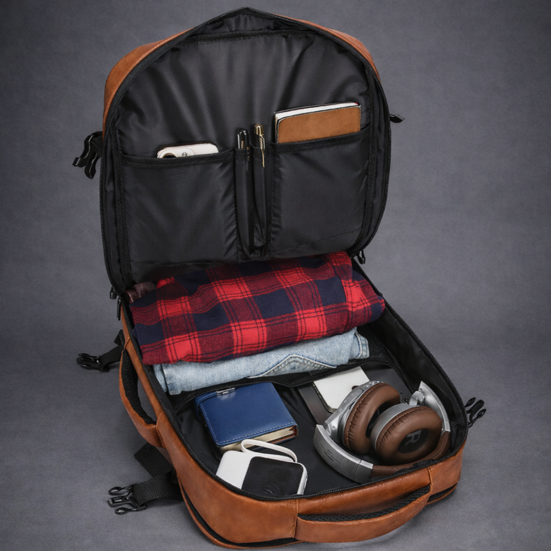 EXPANDABLE TRAVEL BACKPACK