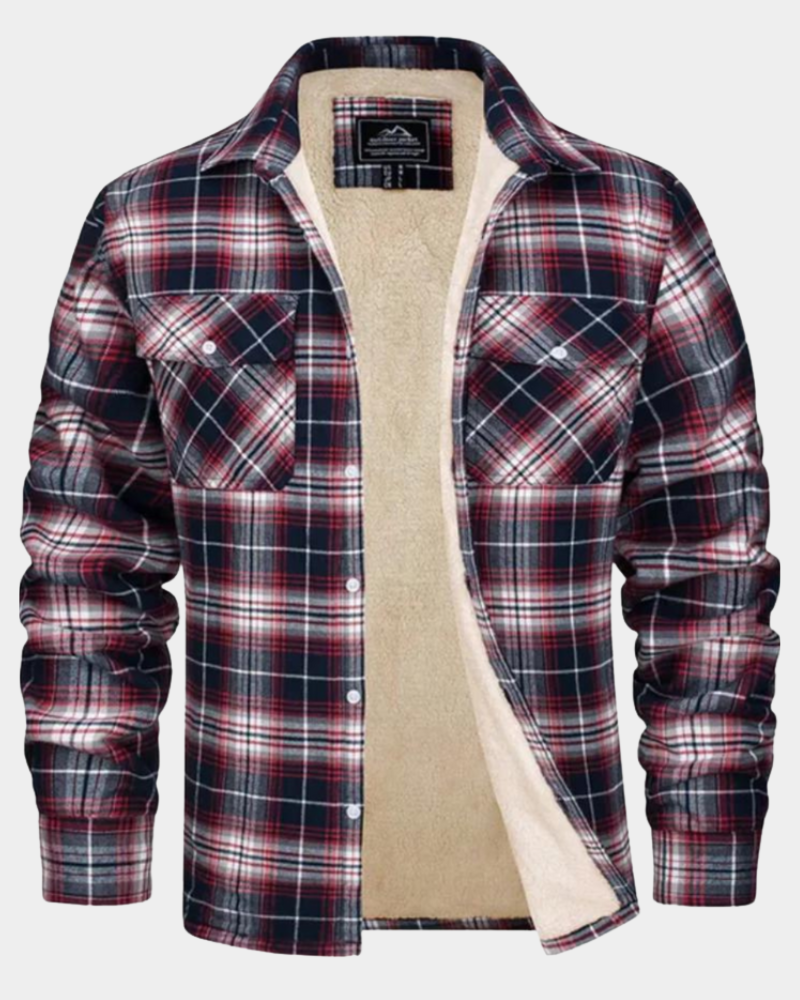 Carlo | Cozy Plaid Jacket