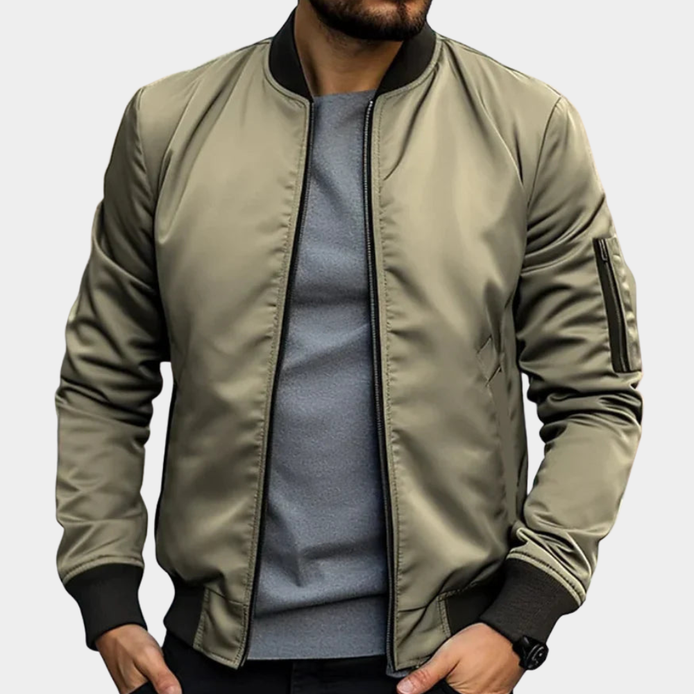 Comacchio | Classic Zip-Up Bomber Jacket