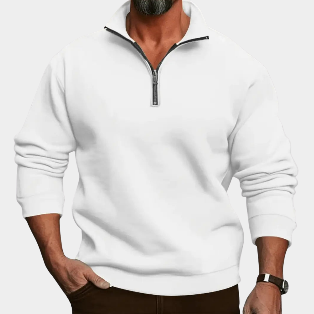 Romolo | All-Day Comfort Zip Sweater