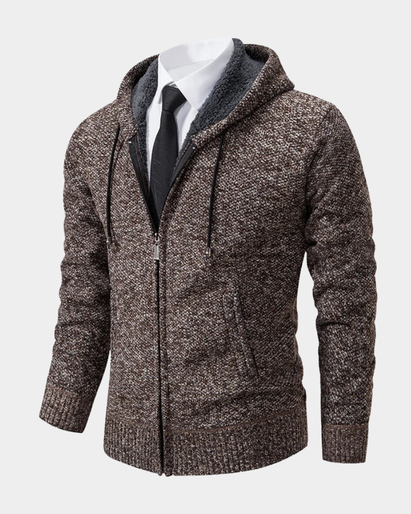 Ruggero | Minimalist Zip-Up Hoodie