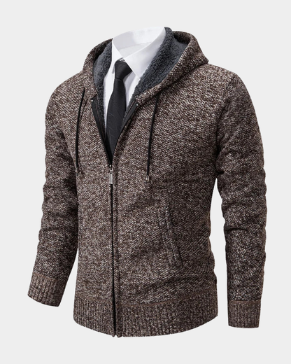 Ruggero | Minimalist Zip-Up Hoodie
