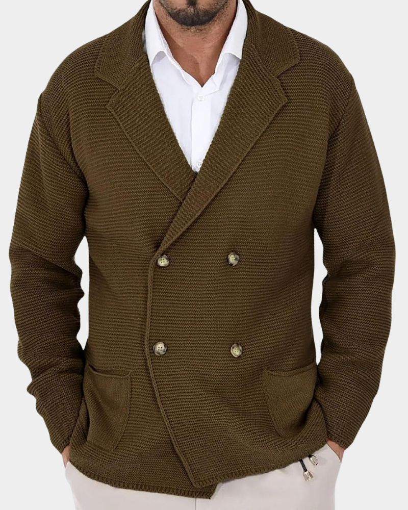 Duilio | Casual Double-Breasted Cardigan