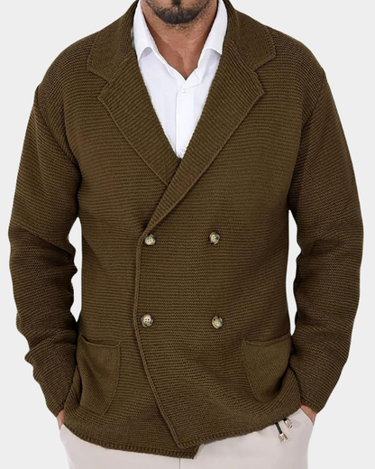 Duilio | Casual Double-Breasted Cardigan