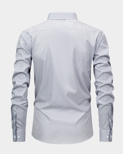 Sarzana | Striped Slim Fit Dress Shirt