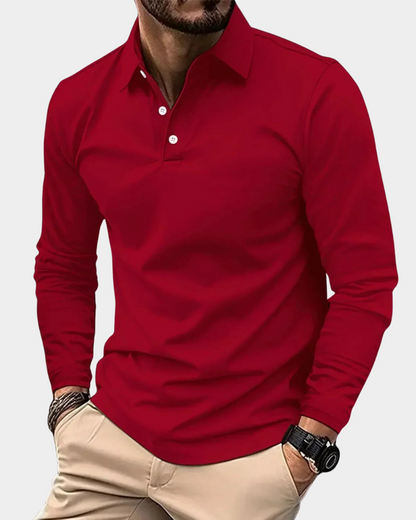 Alghero | Modern Fit Long-Sleeve Polo