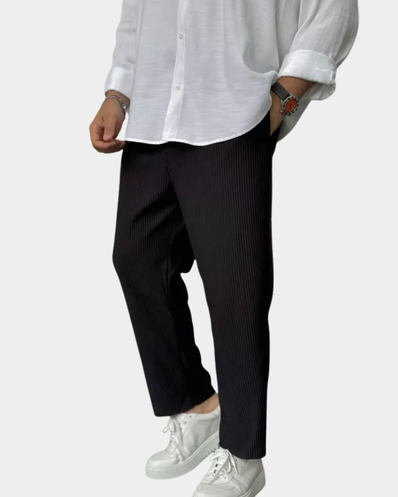 Pavia | Elegant Rib Pants