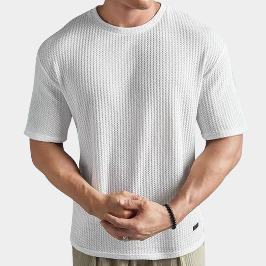 Aniello | Minimalist Crew Neck T-Shirt