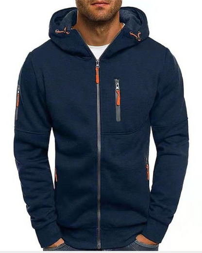 Clemente | Simply Hooded Zip-Up Jacket