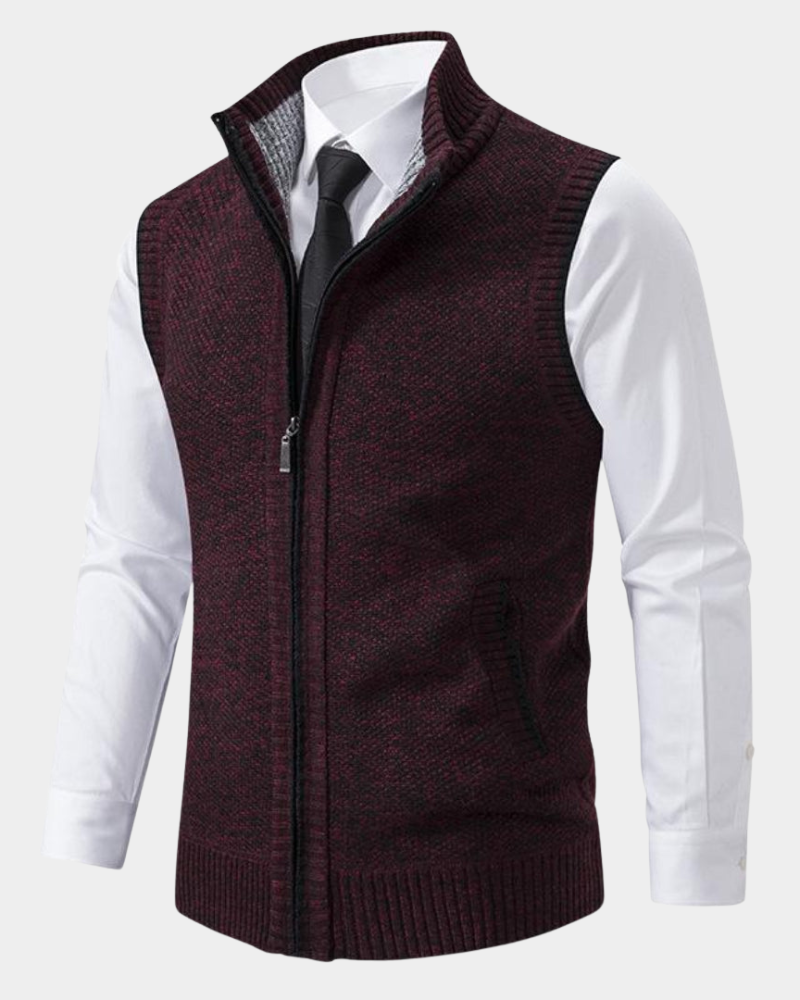 Fabio | Elegant Knitted Italian Vest