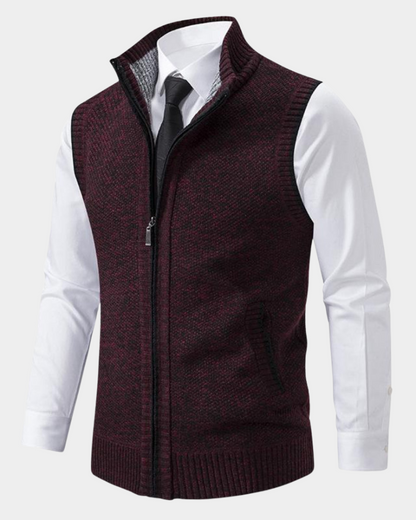 Fabio | Elegant Knitted Italian Vest