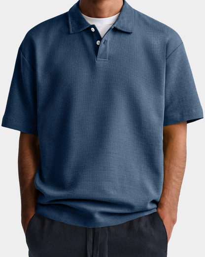 Achille | Button Down Polo Shirt
