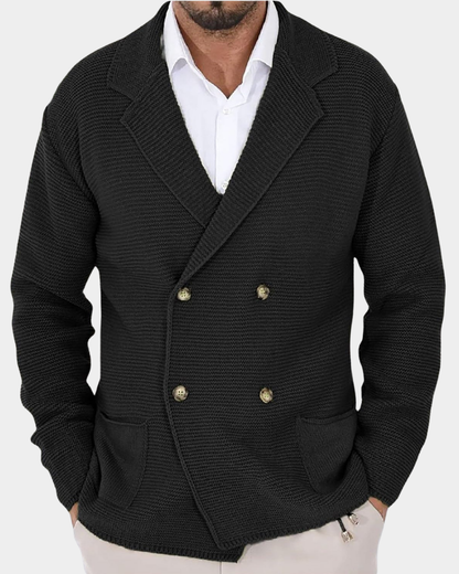 Duilio | Casual Double-Breasted Cardigan