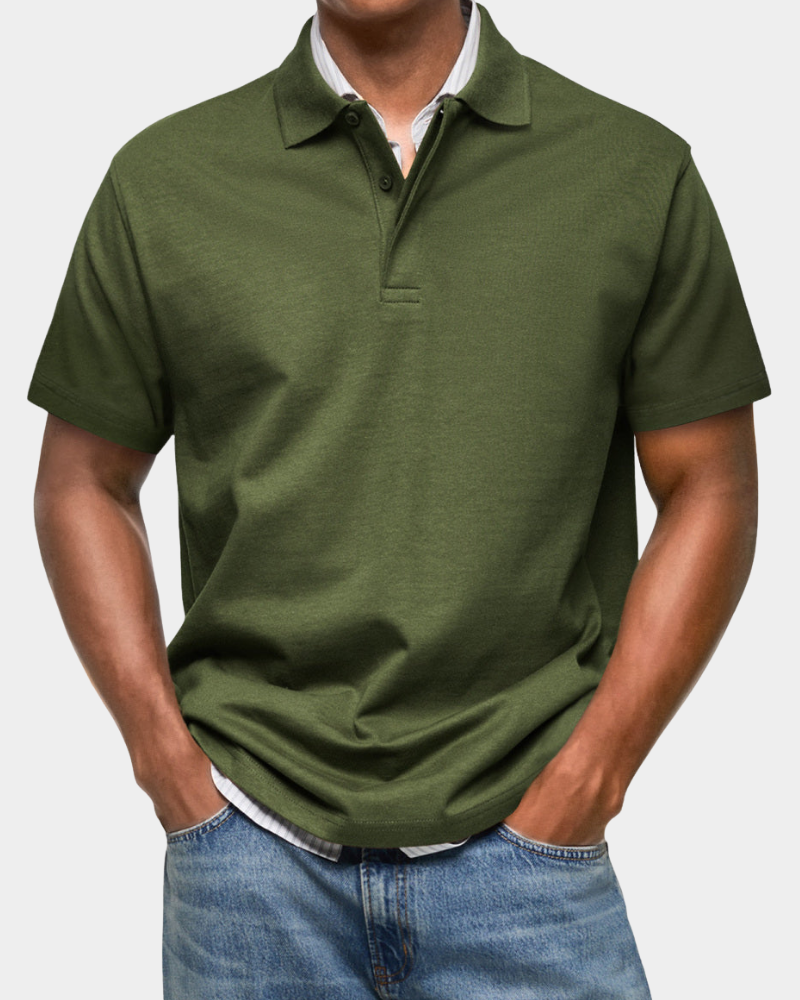 Andrea | Essential Short-Sleeve Polo Shirt