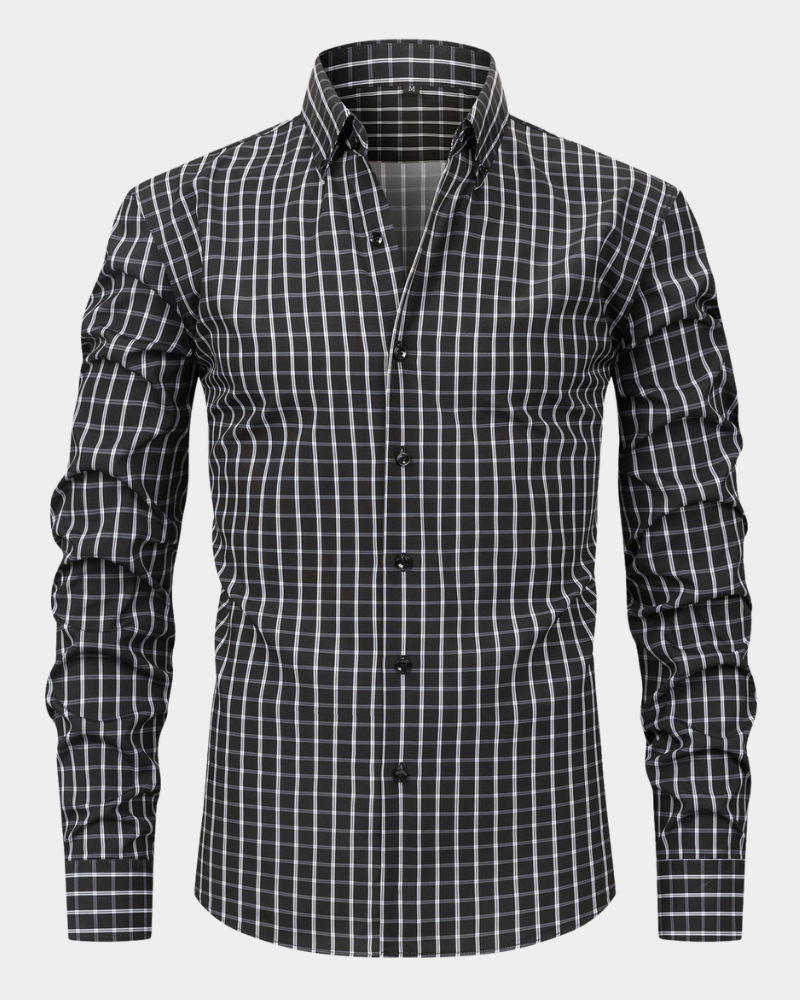 Settimo | Checkered Classic Dress Shirt