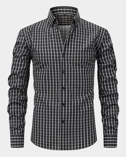 Settimo | Checkered Classic Dress Shirt