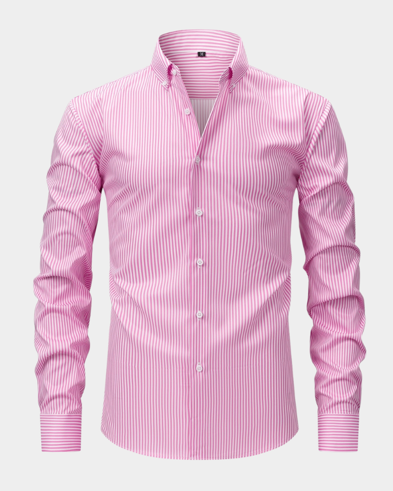 Sarzana | Striped Slim Fit Dress Shirt
