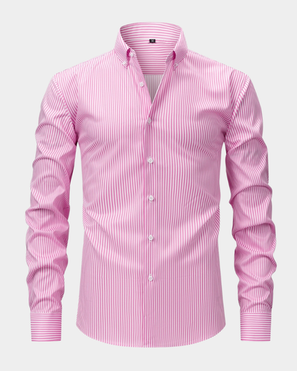 Sarzana | Striped Slim Fit Dress Shirt