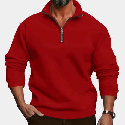 Romolo | All-Day Comfort Zip Sweater