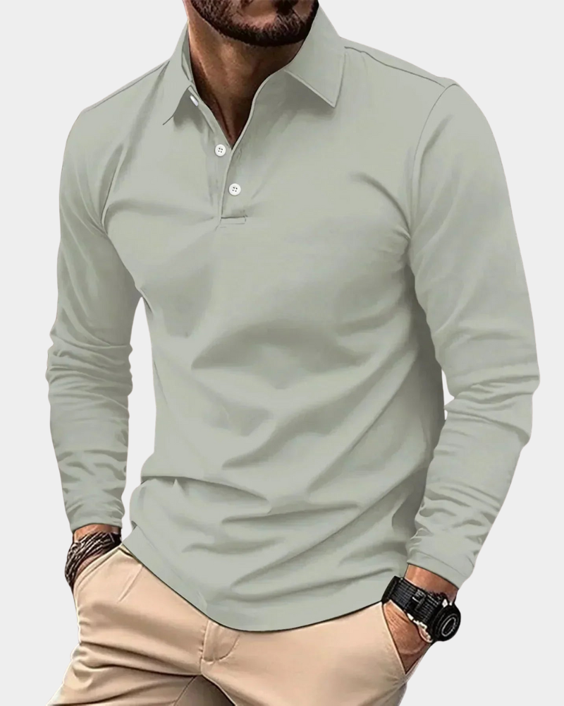 Alghero | Modern Fit Long-Sleeve Polo