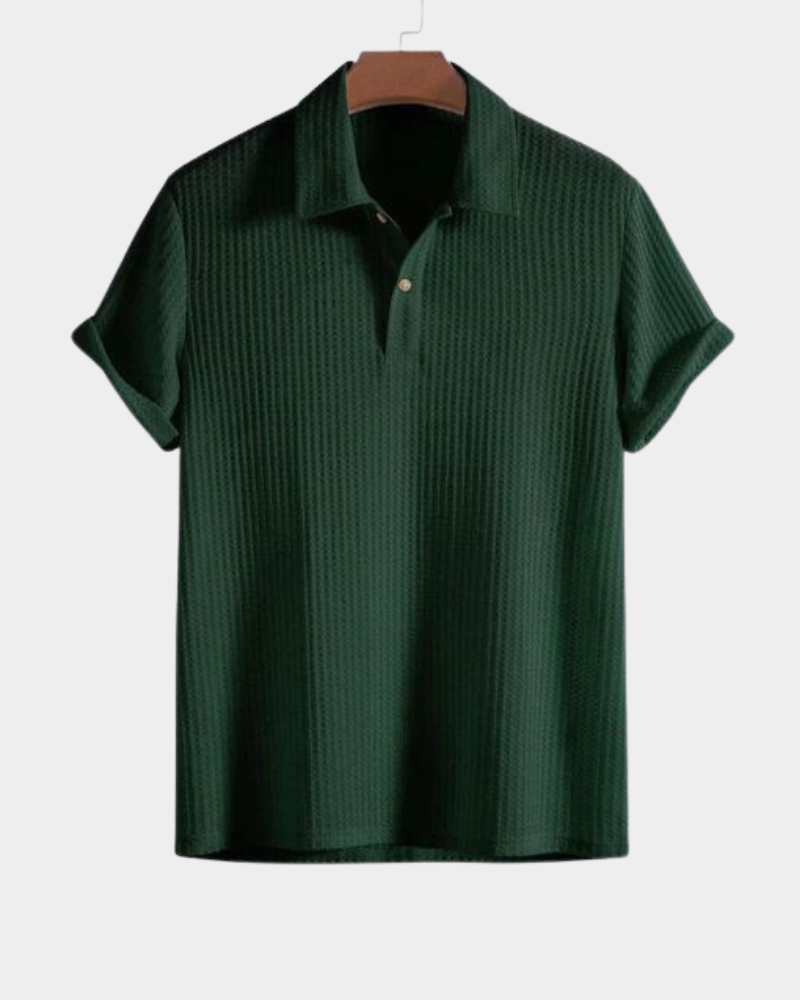 Anacleto | Casual Knit Polo Shirt