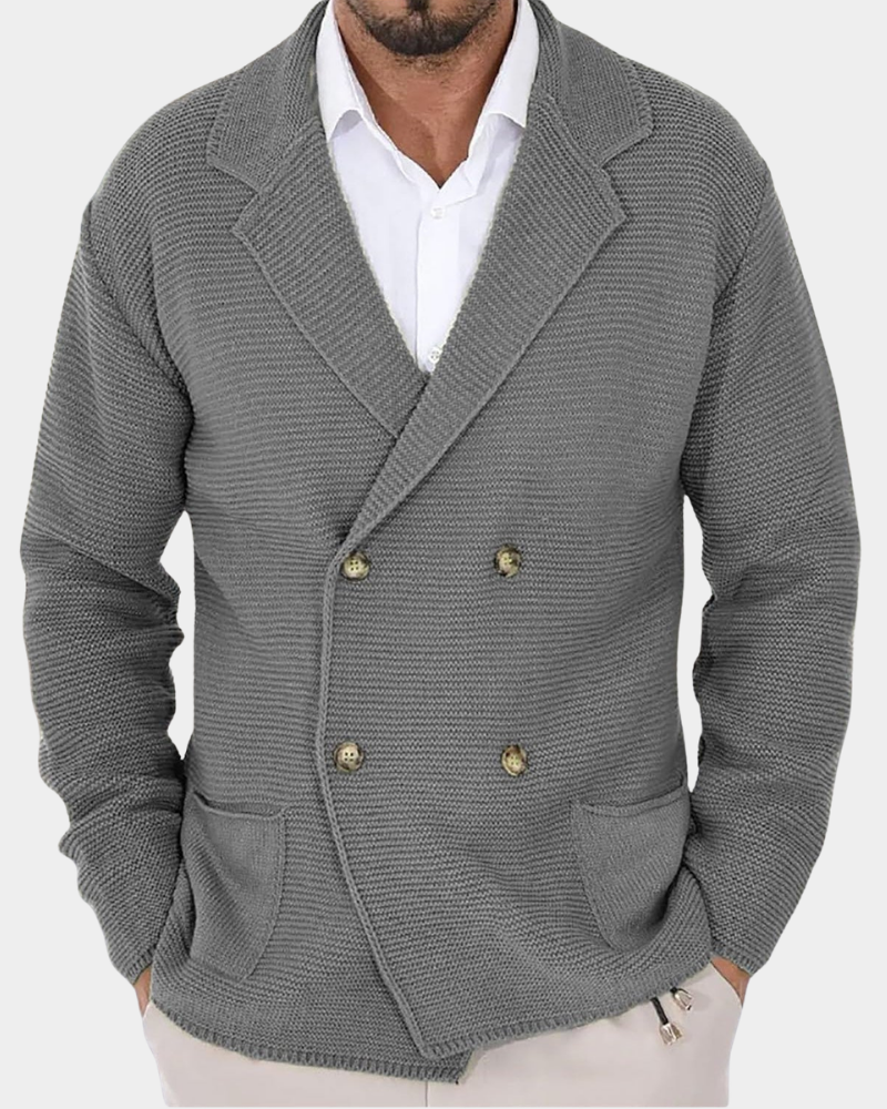 Duilio | Casual Double-Breasted Cardigan