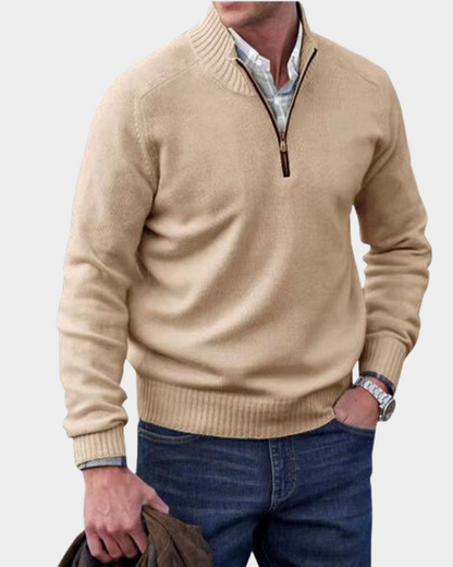 Romeo | Classic Zip-Up Sweater