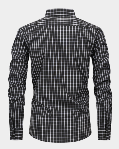 Settimo | Checkered Classic Dress Shirt