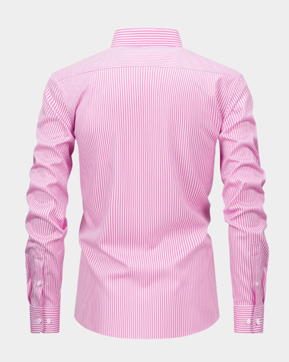 Sarzana | Striped Slim Fit Dress Shirt