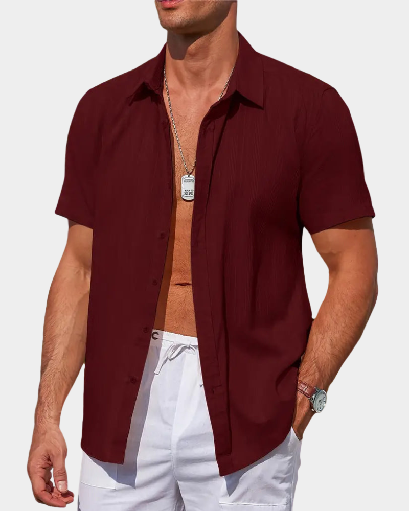Stresa | Textured Summer Shirt