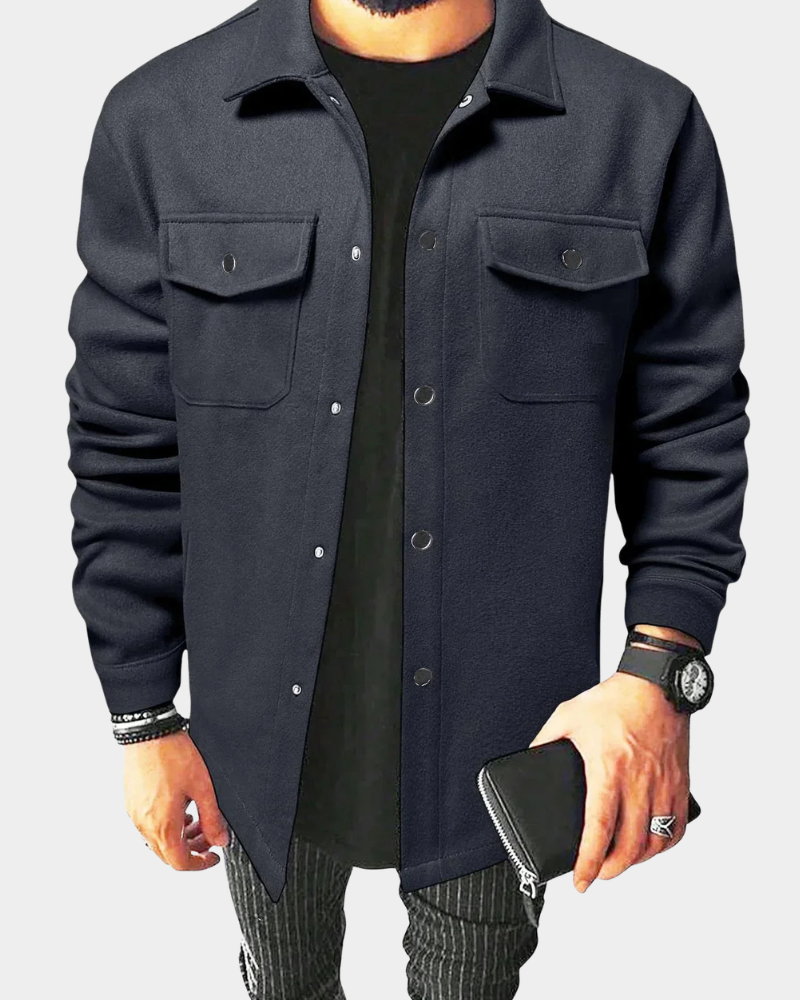 Severino | Casual Button-Down Overshirt
