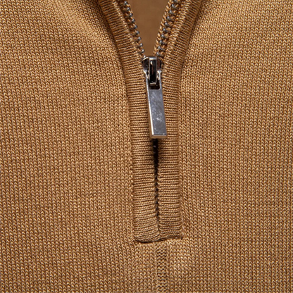 Alarico | Classic Quarter-Zip Polo Shirt