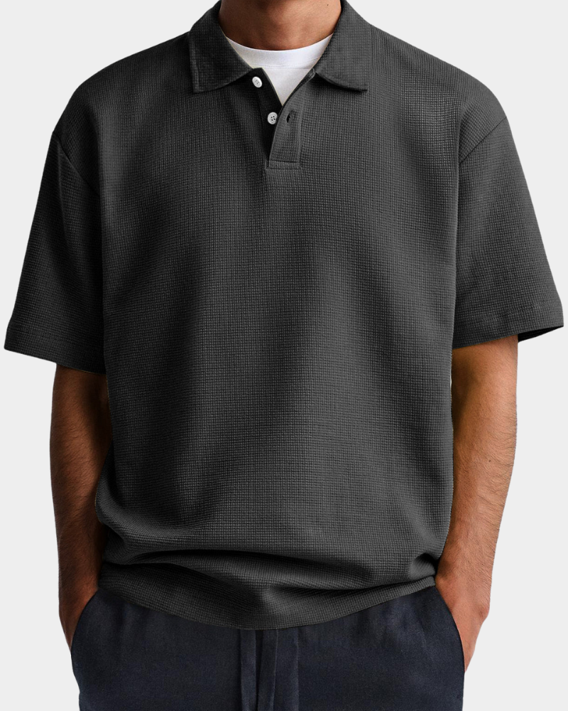 Achille | Button Down Polo Shirt