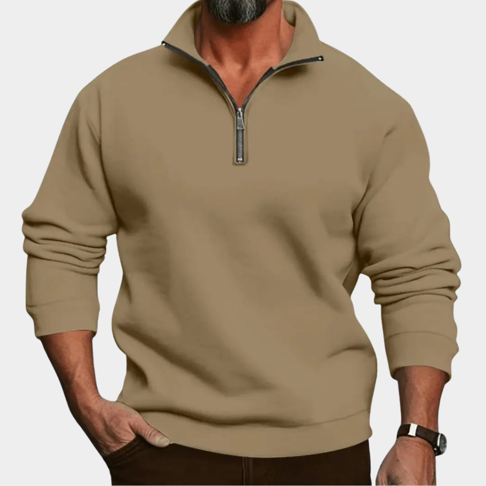 Romolo | All-Day Comfort Zip Sweater