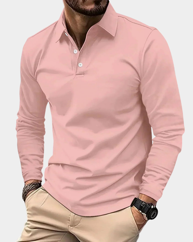Alghero | Modern Fit Long-Sleeve Polo