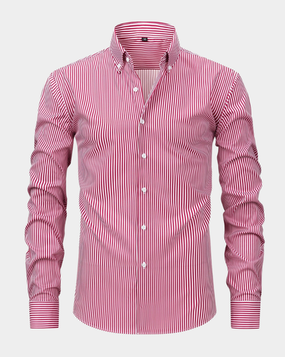Sarzana | Striped Slim Fit Dress Shirt