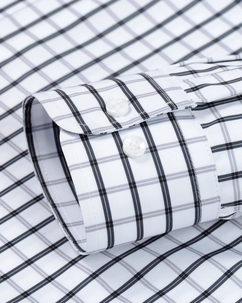 Settimo | Checkered Classic Dress Shirt