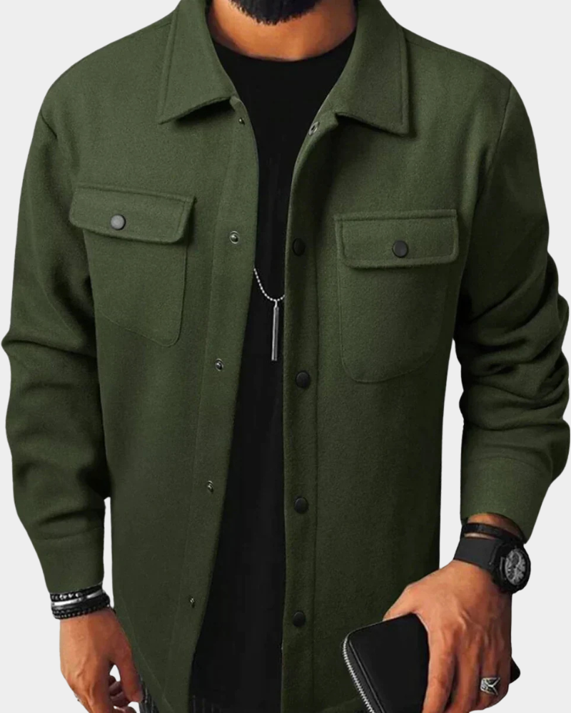 Severino | Casual Button-Down Overshirt