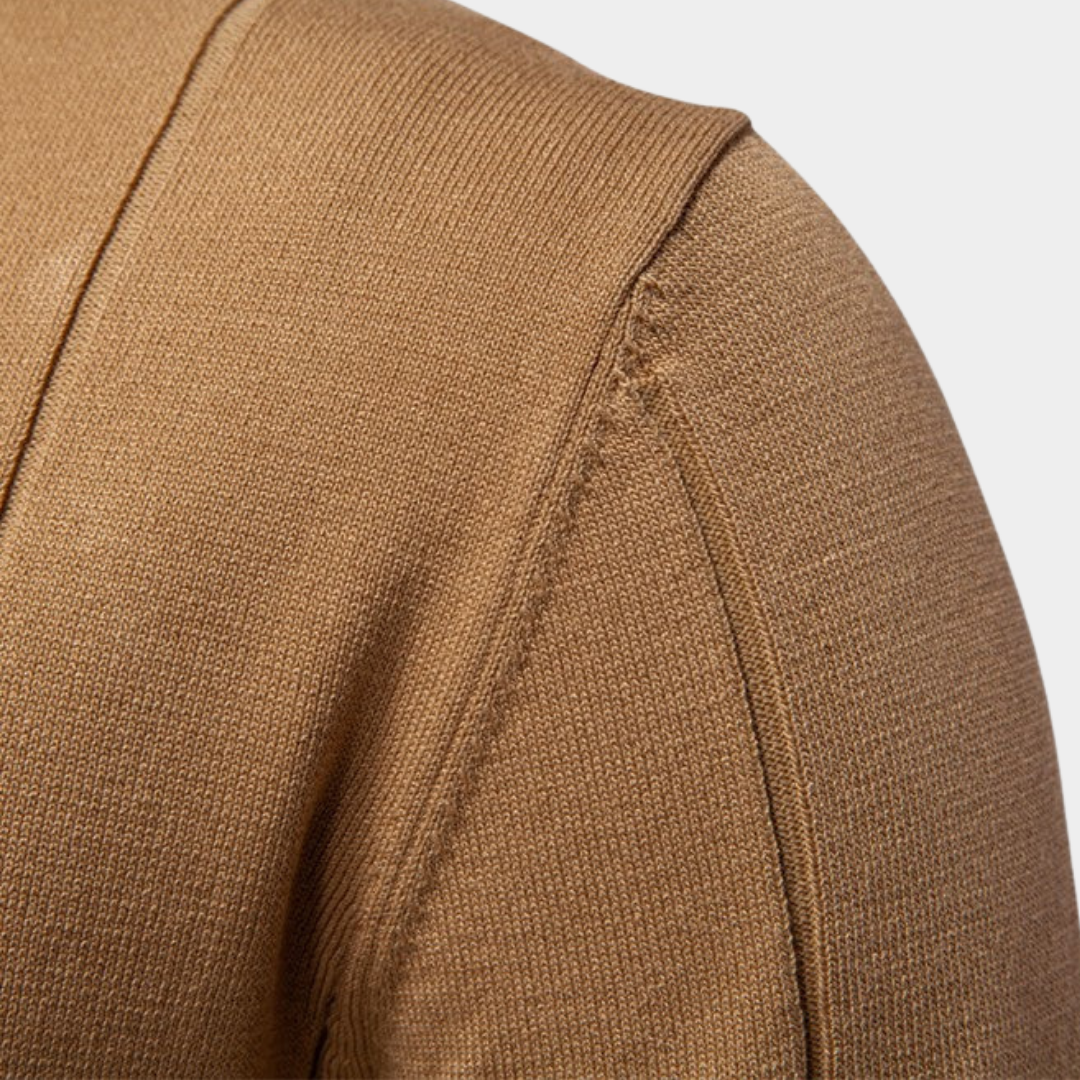 Alarico | Classic Quarter-Zip Polo Shirt
