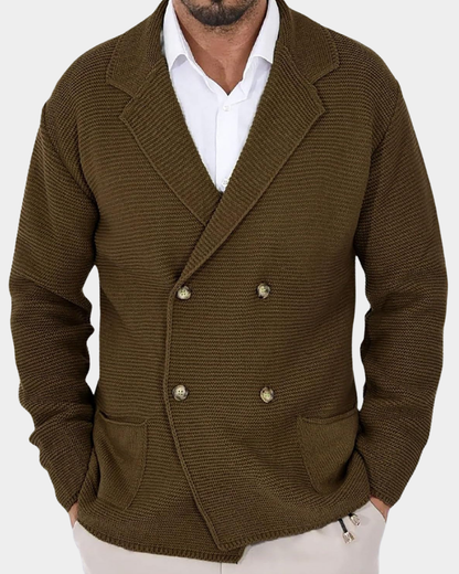 Duilio | Casual Double-Breasted Cardigan