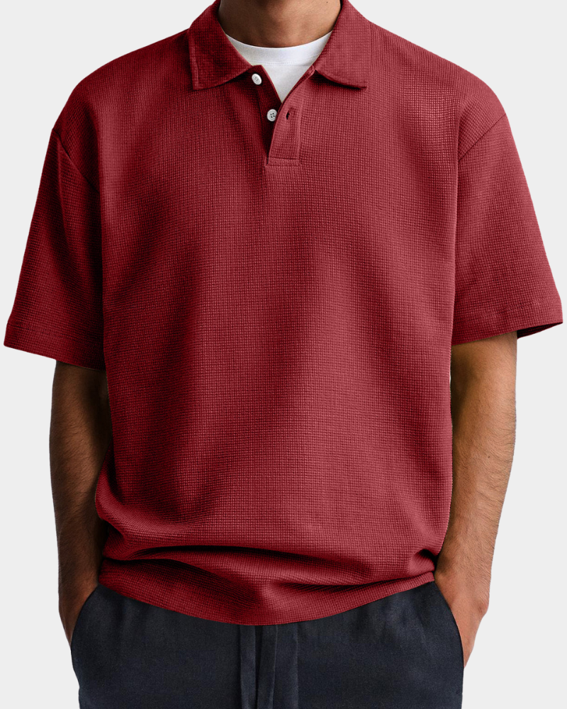 Achille | Button Down Polo Shirt