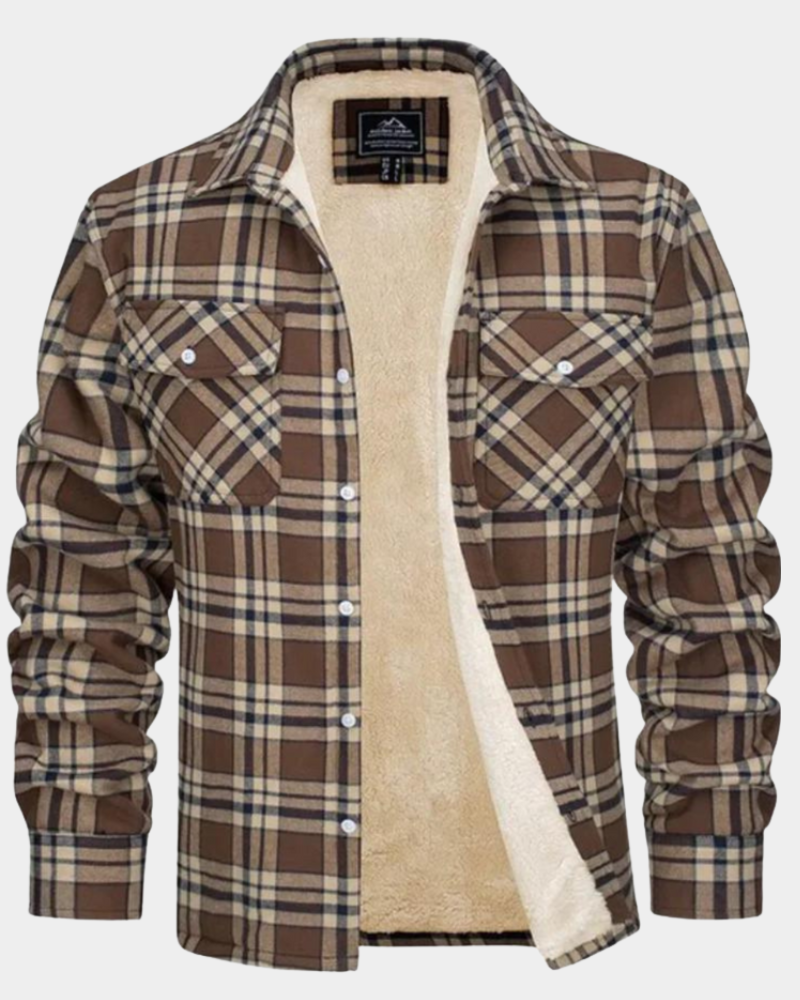 Carlo | Cozy Plaid Jacket