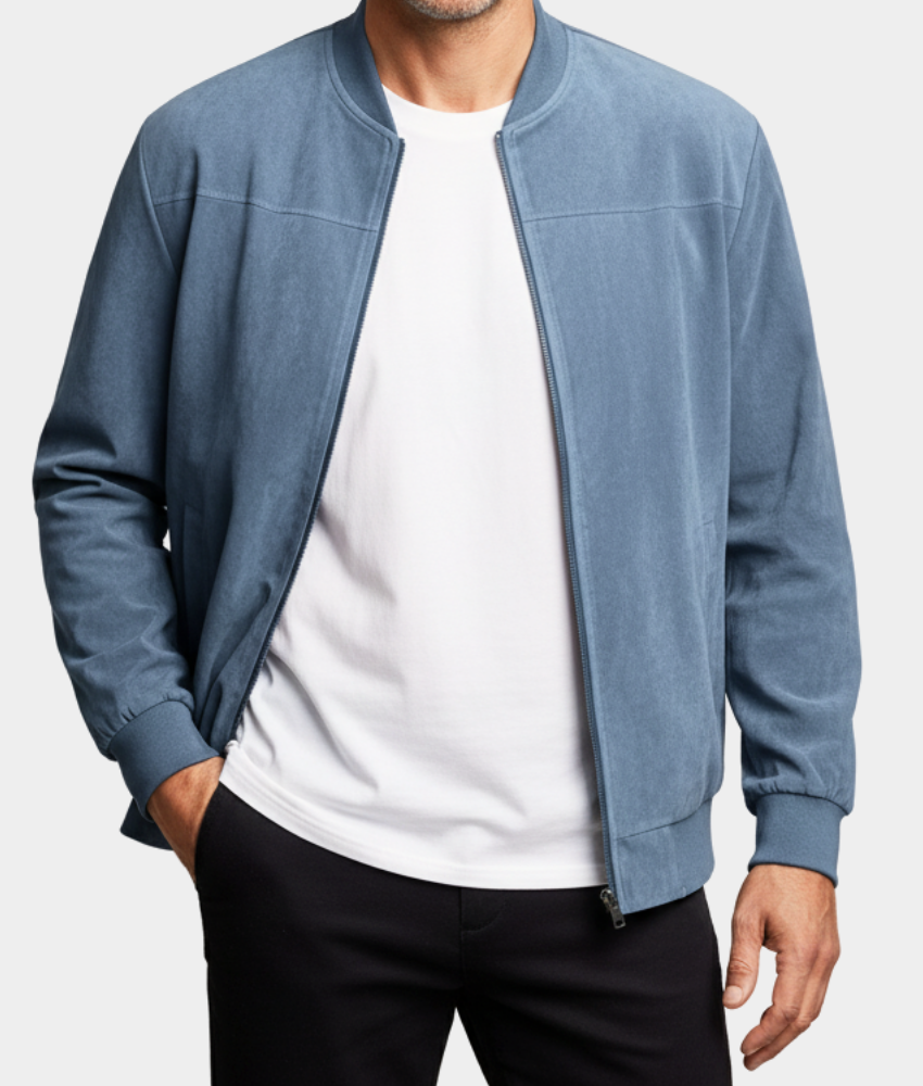 Catania | Elegant Zip Bomber Jacket