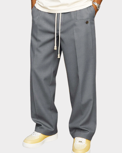 Placido | Elegant Drawstring Pants