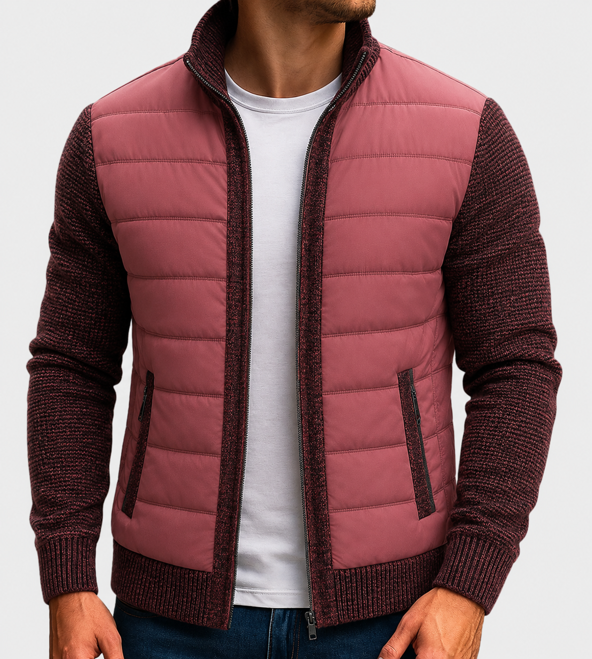 Celestino | Modern Padded Fleece Jacket
