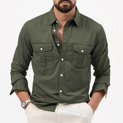 Sergio | Timeless Dual-Pocket Shirt