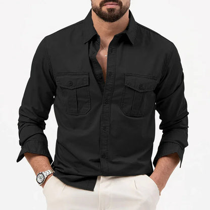 Sergio | Timeless Dual-Pocket Shirt