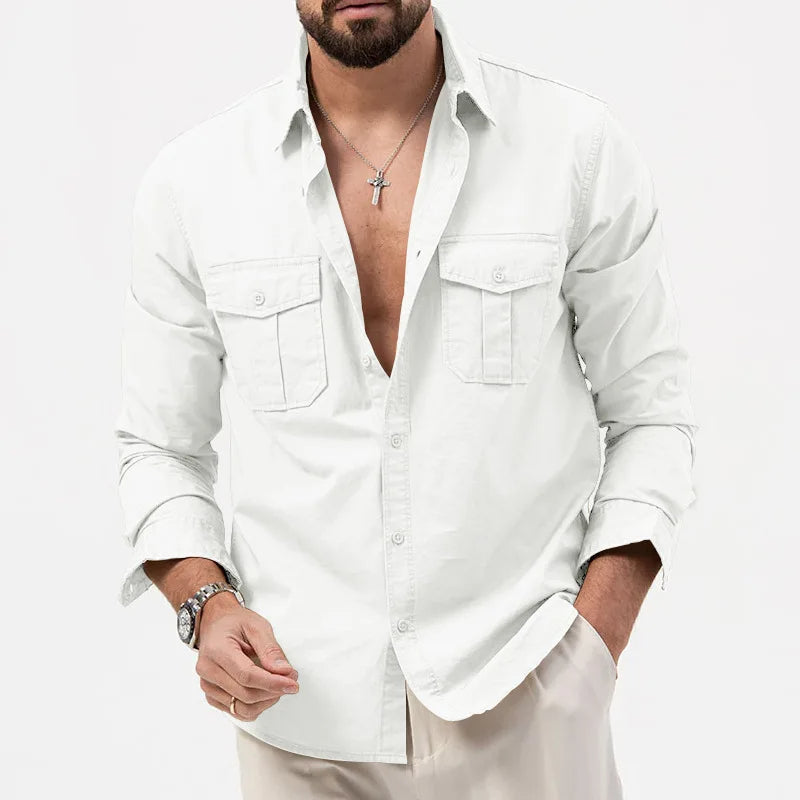 Sergio | Timeless Dual-Pocket Shirt