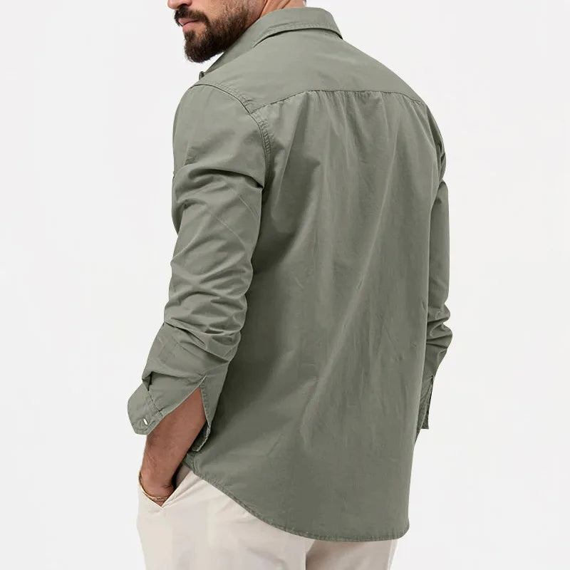 Sergio | Timeless Dual-Pocket Shirt